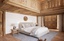 Chalet Marie Olden Gstaad Zimmer mit Bett